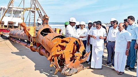 நெம்மேலியில் 150 மில்லியன் லிட்டர் கடல்நீரை குடிநீராக்கும் நிலையத்தின் அனைத்து கட்டுமான பணிகளும் நிறைவு