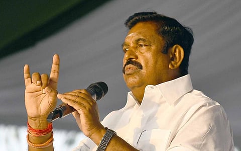 மாநகராட்சி நிர்வாகத்தை கண்டித்து தாம்பரத்தில் 5-ம் தேதி அதிமுக ஆர்ப்பாட்டம்: பழனிசாமி அறிவிப்பு