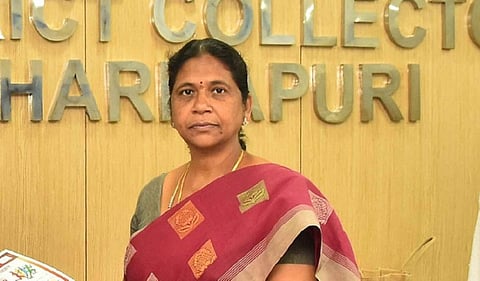 தருமபுரி ஆட்சியர் சாந்தி | கோப்புப் படம்