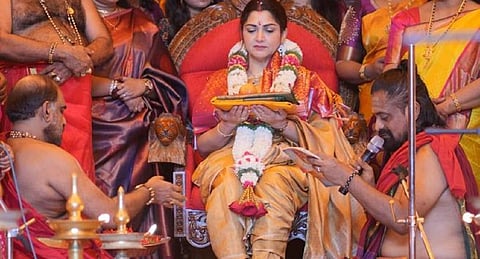 விஷ்ணுமாயா கோயில் கட்டளைதாரராக குஷ்பு நியமனம்