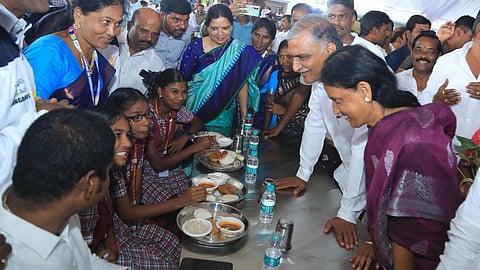 தெலங்கானா பள்ளிகளில் காலை உணவுத் திட்டம்