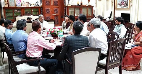 கர்நாடகாவில் வறட்சி நிலை குறித்து மத்திய குழு ஆய்வு