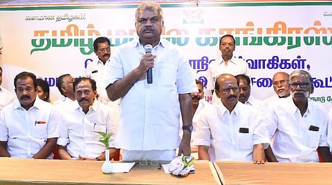 கர்நாடக அரசை கண்டித்து அரியலூரில் அக்.10-ம் தேதி தமாகா ஆர்ப்பாட்டம்