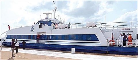 நாகையில் இருந்து இலங்கைக்கு இயக்கப்பட உள்ள பயணிகள் கப்பல்.