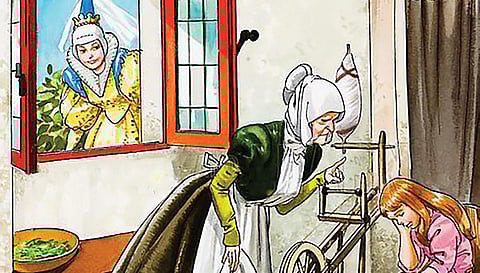 மூலக்கதை: க்ரிம் பிரதர்ஸ் - இலாவும் மூன்று தேவதைகளும்