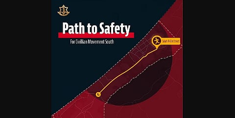 "பத்திரமாக வெளியேறிக் கொள்ளுங்கள்" - வடக்கு காசா மக்களுக்கு 3 மணி நேரம் அவகாசம் கொடுத்த இஸ்ரேல் ராணுவம்