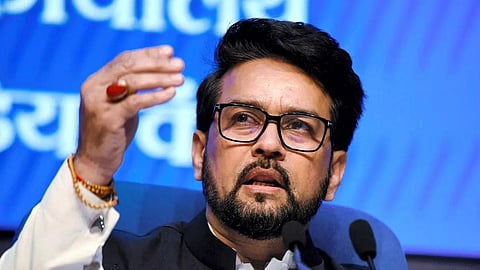 மத்திய அமைச்சர் அனுராக் தாக்கூர்