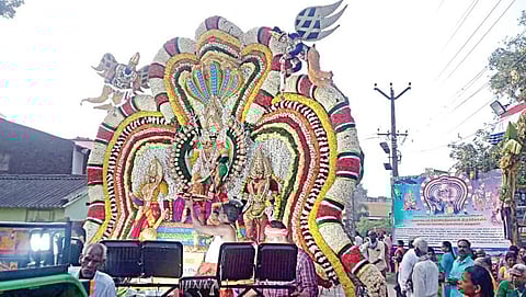 செங்கல்பட்டில் விடியவிடிய அம்மன் புறப்பாடுடன் தசரா நிறைவு