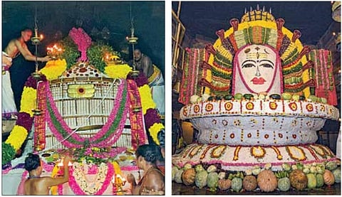 கங்கைகொண்டசோழபுரம் பிரகதீஸ்வரருக்கு 100 மூட்டை அரிசி சாதத்தால் அன்னாபிஷேகம்: தஞ்சாவூர் பெரிய கோயிலிலும் சிறப்பு வழிபாடு