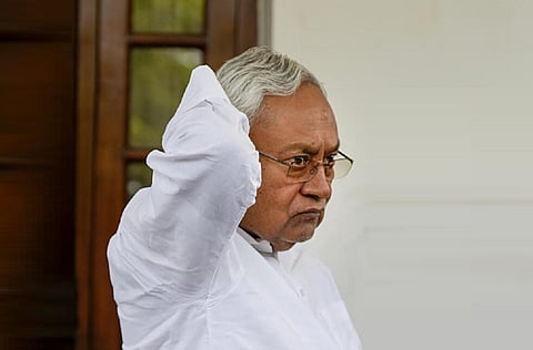 பிஹார் முதல்வர் நிதிஷ் குமார்