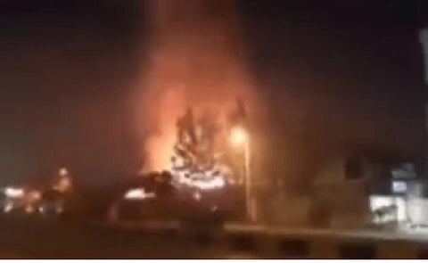 ஈரான் தீ விபத்து