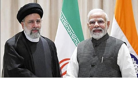 ஈரான் அதிபர் - மோடி