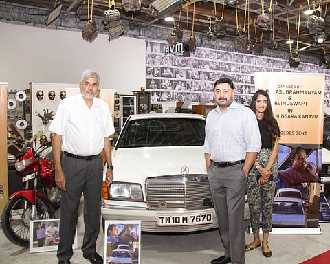 ஏவிஎம் மியூசியத்தில் ‘மின்சார கனவு’ படத்தில் அரவிந்த் சாமி பயன்படுத்திய கார்!