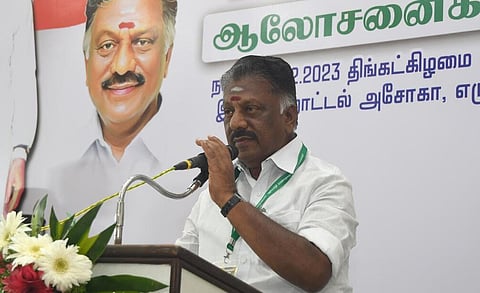ஓ.பன்னீர்செல்வம் | கோப்புப்படம்