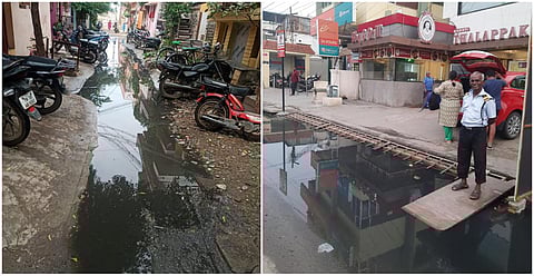 நகர் முழுவதும் பொங்கும் பாதாள சாக்கடை கழிவுநீர்: திணறும் மதுரை மாநகராட்சி