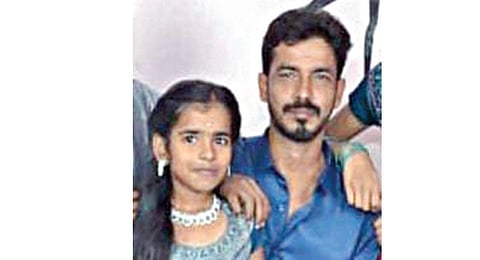 விபத்தில் உயிரிழந்த திவ்யதர்ஷினி, பாண்டியராஜன்.