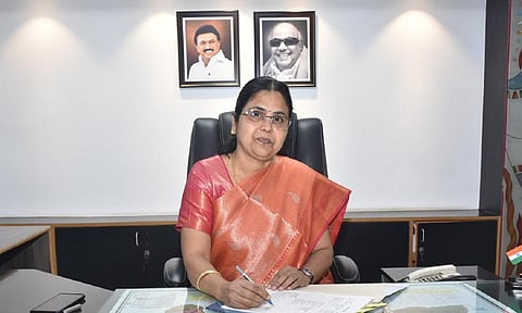 திண்டுக்கல் ஆட்சியர் பூங்கொடி | கோப்புப் படம்