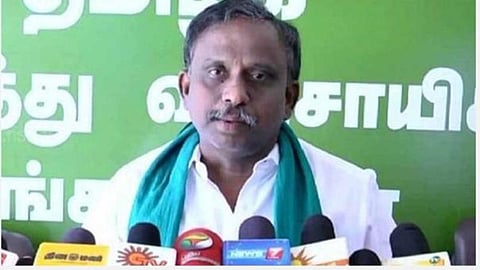 தமிழ்நாடு அனைத்து விவசாயிகள் சங்கங்களின் போராட்டக்குழு தலைமை ஒருங்கிணைப்பாளர் பி.ஆர்.பாண்டியன்