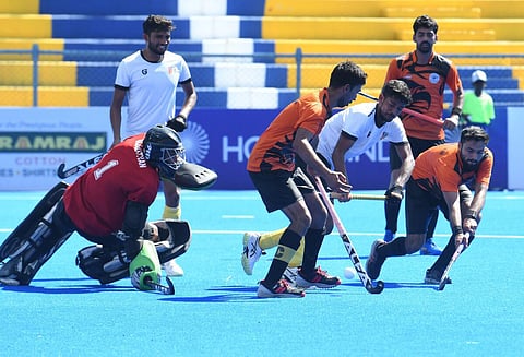 தேசிய சீனியர் ஹாக்கி சாம்பியன்ஷிப்: தமிழ்நாடு - உத்தரபிரதேசம் கால் இறுதியில் இன்று மோதல்