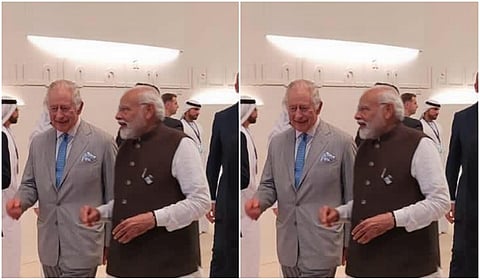 மன்னன் சார்லஸ் - பிரதமர் மோடி