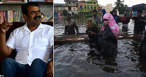 “மழைநீர் வடிகால் பணிக்கு ரூ.4000 கோடி... அரசு வெள்ளை அறிக்கை வெளியிட வேண்டும்” - சீமான்