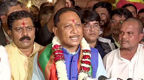 சத்தீஸ்கரின் புதிய முதல்வராக விஷ்ணு தியோ சாய் தேர்வு