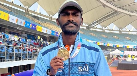 கேலோ இந்தியா பாரா விளையாட்டுப் போட்டி: பிளேடு ஓட்டத்தில் தங்கம் வென்றார் ராஜேஷ்