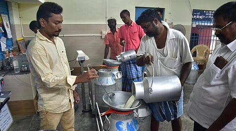 பால் கொள்முதல் விலை லிட்டருக்கு ரூ.3 உயர்வு: உற்பத்தியாளர்கள் கோரிக்கையை ஏற்று முதல்வர் உத்தரவு