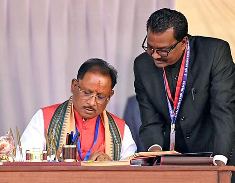 விஷ்ணு தியோ சாய் | கோப்புப் படம்