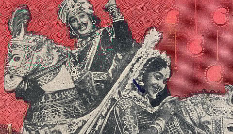 தாயின் மடியில்: எம்.ஜி.ஆர், சரோஜாதேவியின் பொய்க்கால் குதிரை நடனம்