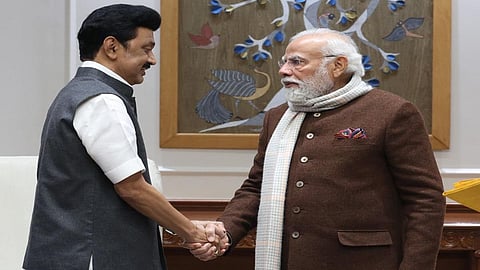 பிரதமர் மோடியை சந்தித்த முதல்வர் ஸ்டாலின்: மழை பாதிப்புகளுக்கு விரைந்து நிதி ஒதுக்கீடு செய்ய கோரிக்கை @ டெல்லி