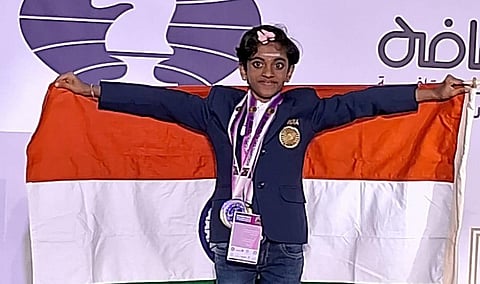 இளையோர் செஸ் போட்டியில் தங்கம் வென்றார் ஷர்வானிகா