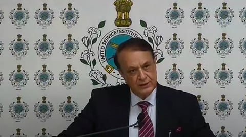 சீனாவின் சவாலை எதிர்கொள்ள தேசிய அளவில் ஒருங்கிணைந்த முன்னெடுப்பு அவசியம்: யுஎஸ்ஐ இயக்குநர் ஜெனரல் பி.கே.சர்மா கருத்து