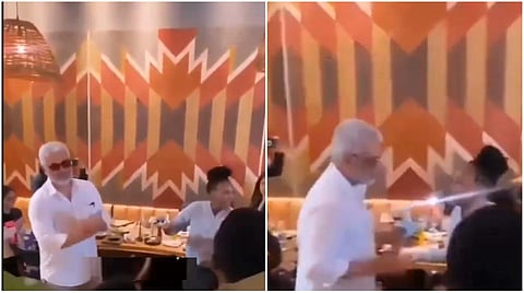 “இருப்பது ஒரு லைஃப்... அடிச்சுக்கோ சியர்ஸ்!” - அஜித்தின் நடன வீடியோ வைரல்