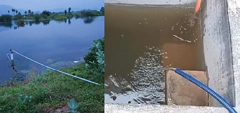 ஶ்ரீவில்லிபுத்தூர் அருகே குடிநீரில் துர்நாற்றம் வீசுவதால் நோய்த் தொற்று பரவும் அபாயம்