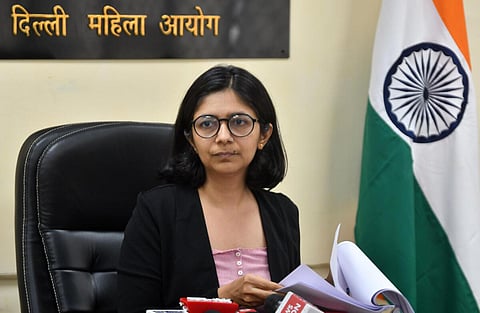 டெல்லி மகளிர் ஆணையத்தின் தலைவர் ஸ்வாதி மாலிவால் | படம்: சுஷில் குமார் வர்மா