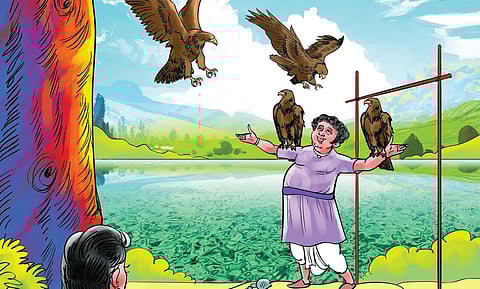 கழுகுக் கோட்டை 22: தலை தப்பியது தம்பிரான் புண்ணியம்