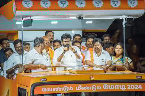 பாஜக மாநில தலைவர் அண்ணாமலை