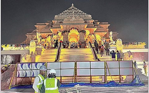 ராமர் கோயில் கட்ட இரும்பு பயன்படுத்தவில்லை - ராம ஜென்ம பூமி தீர்த்த அறக்கட்டளை விளக்கம்