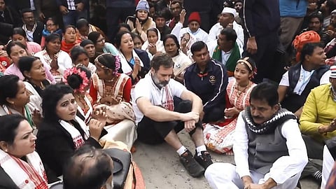 கோயிலுக்குள் அனுமதி மறுப்பு - அசாமில் ராகுல் காந்தியின் நியாய யாத்திரை தடுத்து நிறுத்தம்