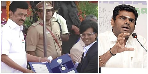 ஆல்ட் நியூஸ் ஜுபைருக்கு கோட்டை அமீர் மத நல்லிணக்க விருது: அண்ணாமலை கண்டனம்