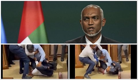 மாலத்தீவு நாடாளுமன்றத்தில் அடிதடி; அதிபருக்கு எதிராக தீர்மானமா? - சிக்கலும் பின்புலமும்