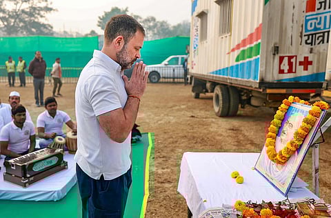 மெகா கூட்டணிக்கு நிதிஷ் தேவையில்லை: ராகுல் காந்தி கருத்து