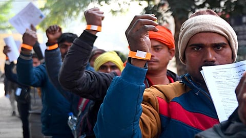 இஸ்ரேலில் கட்டுமான வேலை செய்ய உ.பி., ஹரியாணாவில் 5,600 தொழிலாளர்கள் தேர்வு