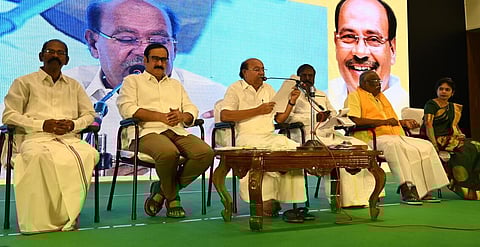 சென்னையில் பாமக சிறப்பு பொதுக்குழுக் கூட்டம் நடைபெற்றது | படம்: ம.பிரபு