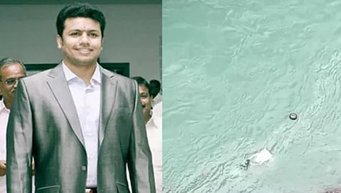 இமாச்சல பிரதேசத்தில் சட்லெஜ் ஆற்றில் கார் கவிழ்ந்து விபத்து: சென்னை முன்னாள் மேயர் சைதை துரைசாமி மகன் மாயம்