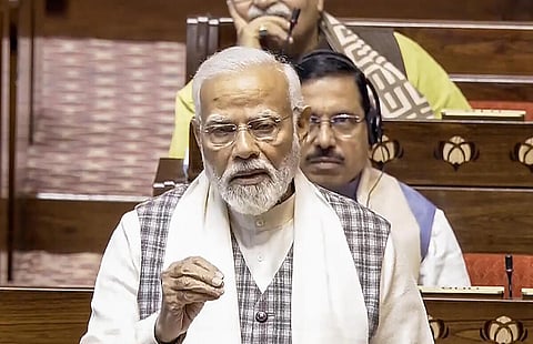 “இடஒதுக்கீட்டை நேரு தீர்க்கமாக எதிர்த்தார்” - மாநிலங்களவையில் பிரதமர் மோடி சரமாரி குற்றச்சாட்டு