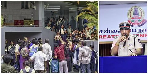 சென்னையில் 13 தனியார் பள்ளிகளுக்கு வெடிகுண்டு மிரட்டல் இ-மெயில்: போலீஸ் வழக்குப் பதிவு