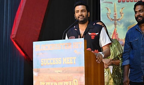 “நான் ஆன்மிகவாதிதான்” - சந்தானம் @ 'வடக்குப்பட்டி ராமசாமி' படவிழா