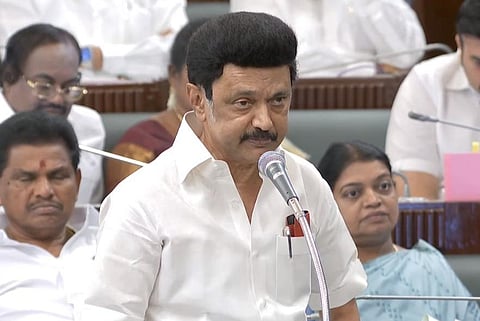 சட்டப்பேரவையில் முதல்வர் ஸ்டாலின்